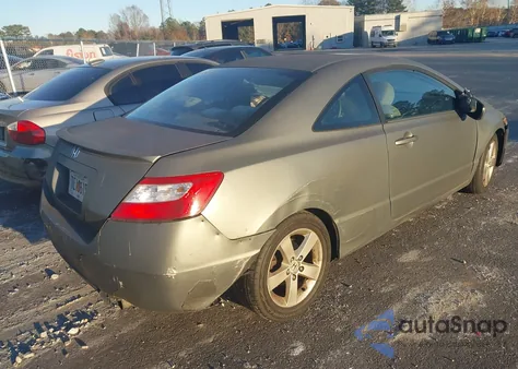 2008 Honda Civic Ex from USA, damaged, VIN 2HGFG12858H557798